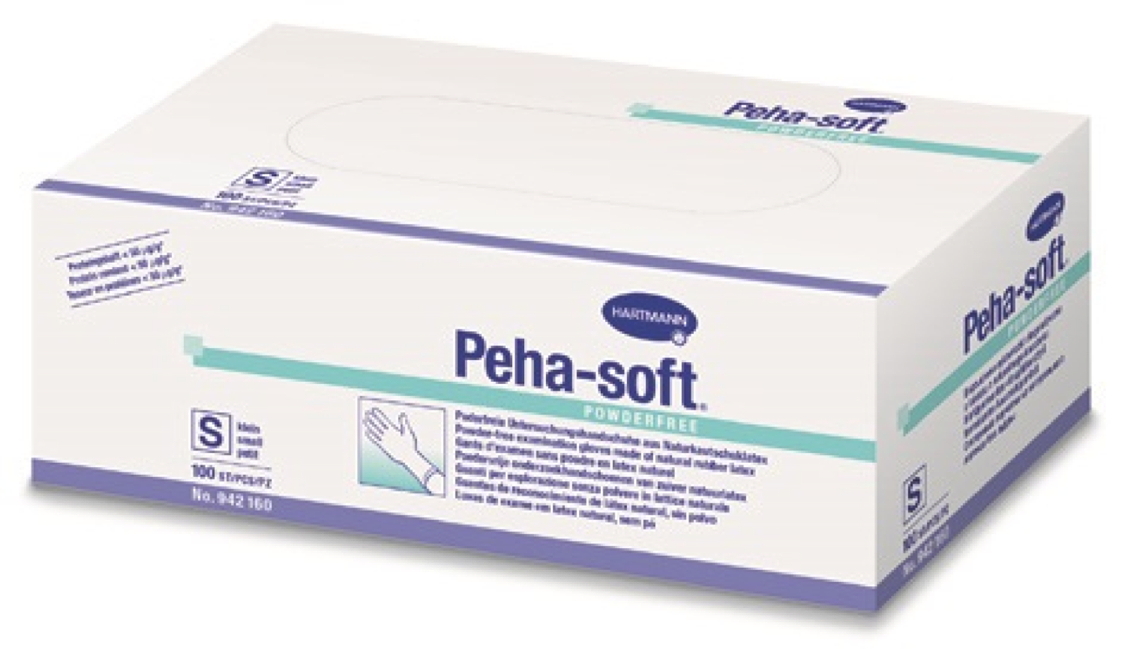 Peha Soft puderfrei, unsteril Latex 100 Stück Größe L