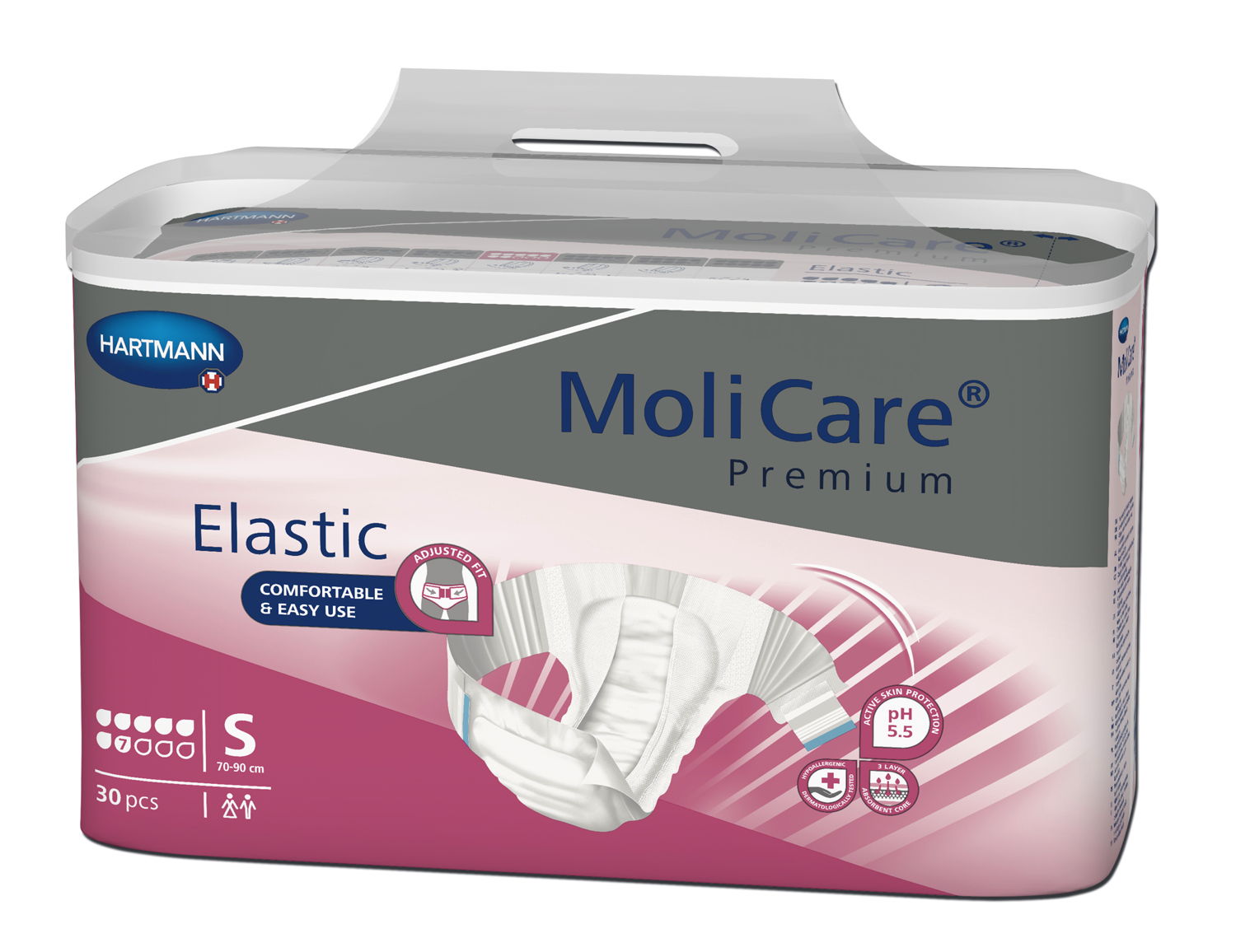 MoliCare Premium Elastic 7 Tropfen - S