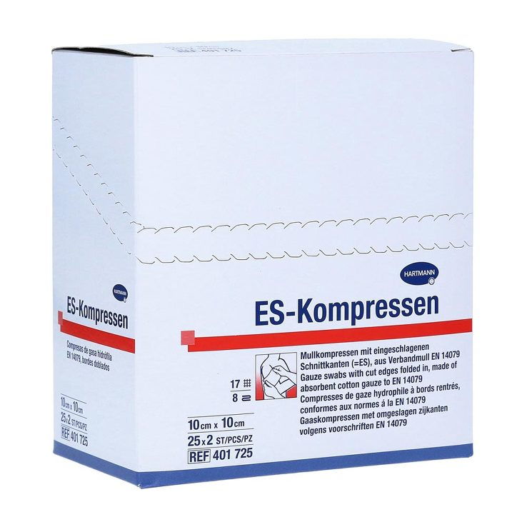 ES-Kompressen steril 8-fach 10x10cm