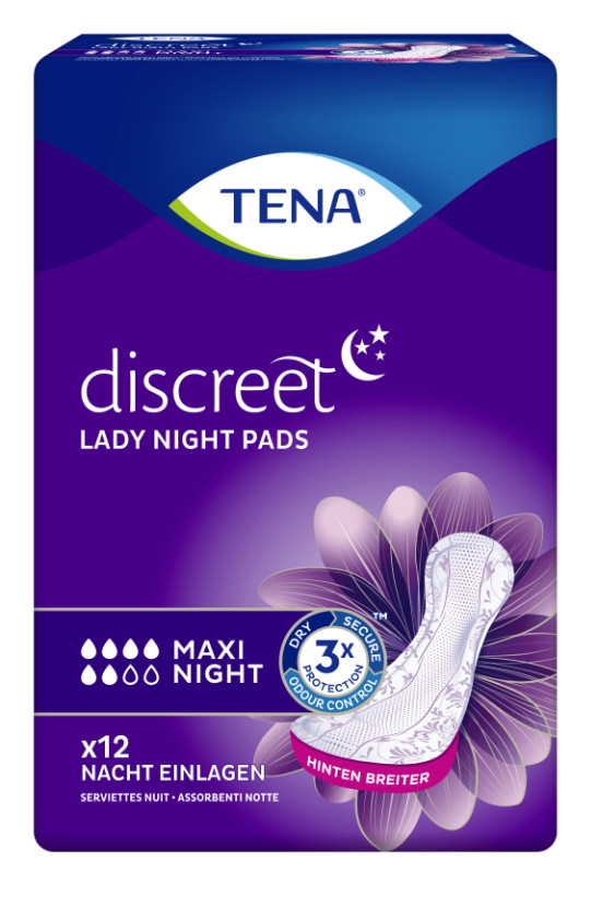 Tena Lady Discreet Maxi Night