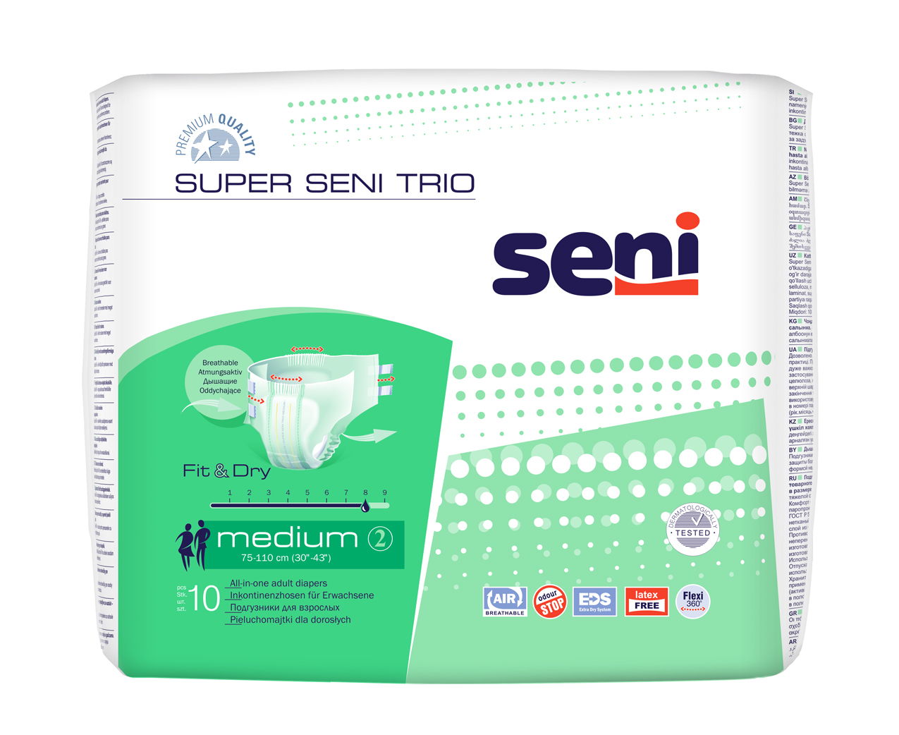 Super Seni Trio Medium 10 Stück