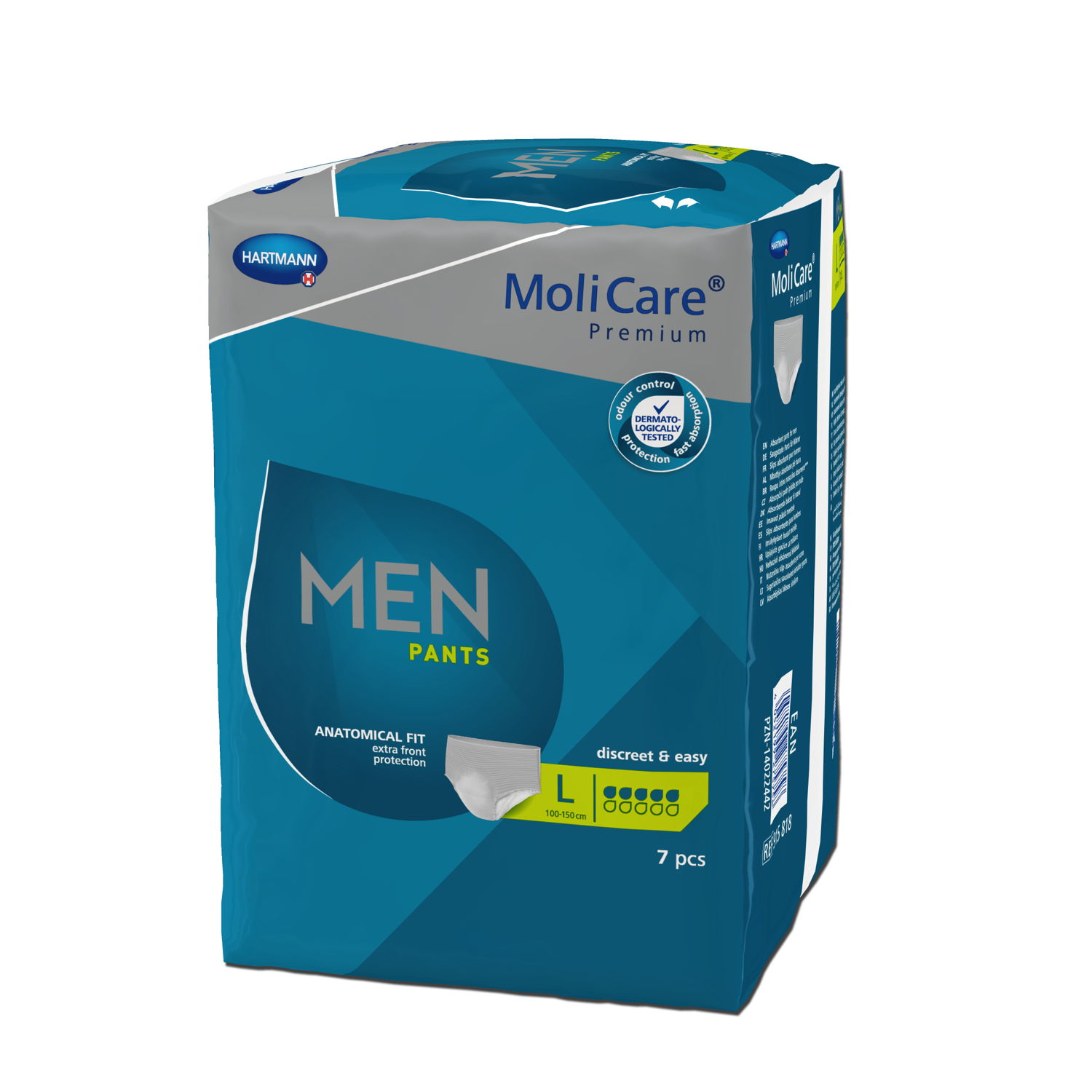 MoliCare Premium MEN PANTS 5 Tropfen - L - 7 Stück