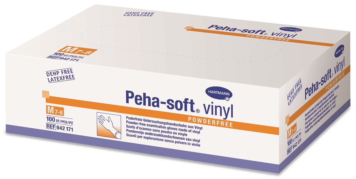Peha Soft Vinyl Puderfrei 100 Stk. Gr. M