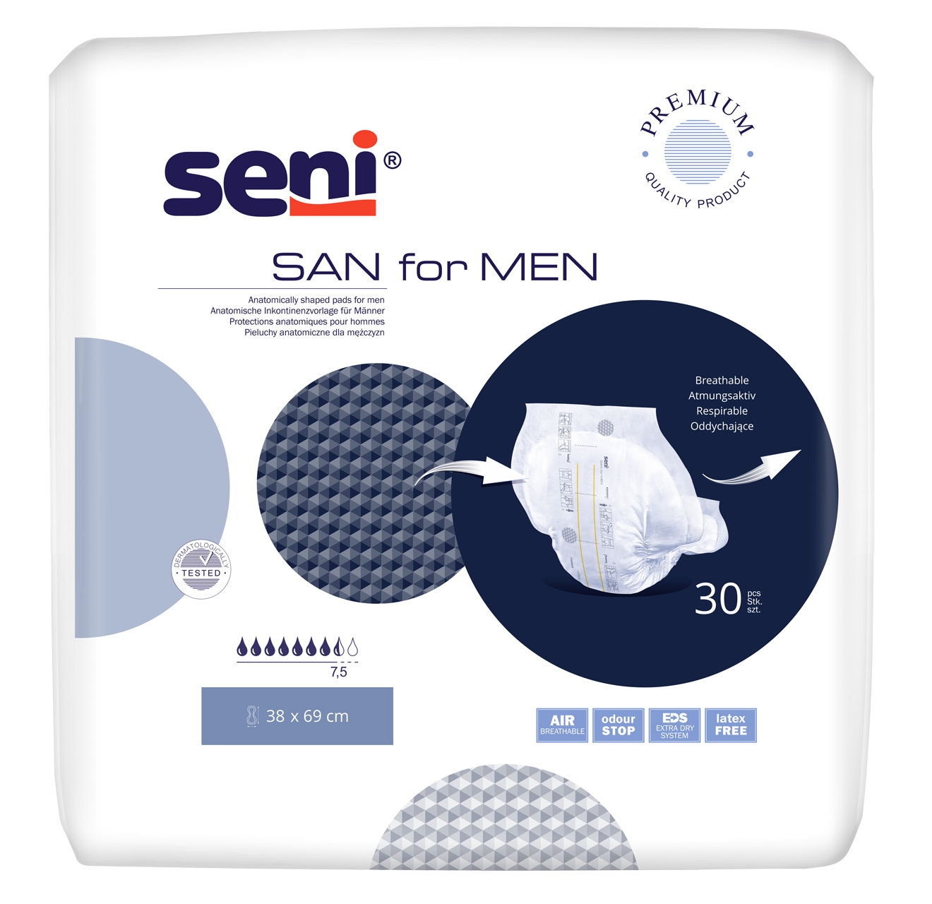 Seni San for Men 30 Stück