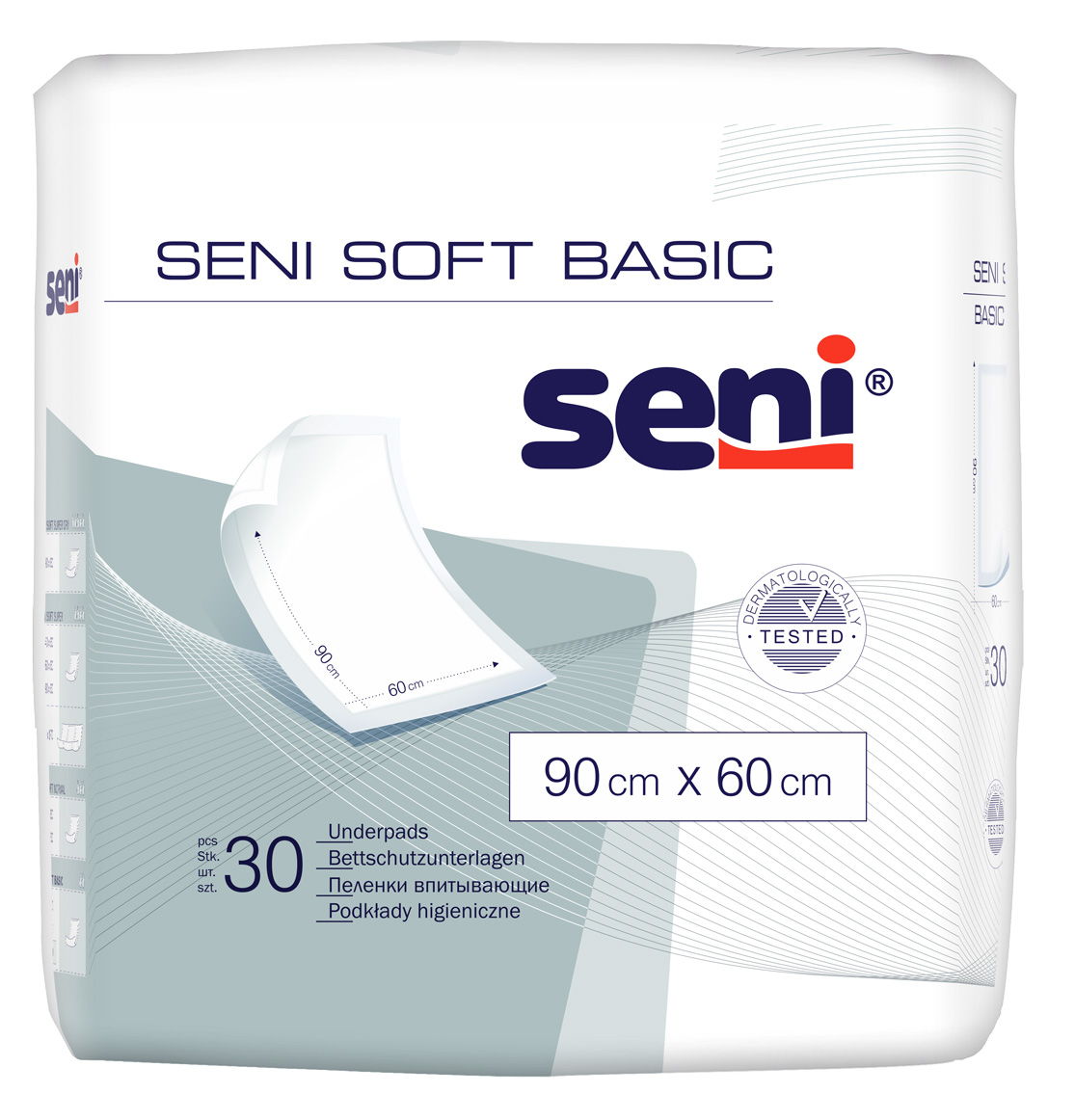 Seni Soft Basic 90x60 cm - 30 Stück