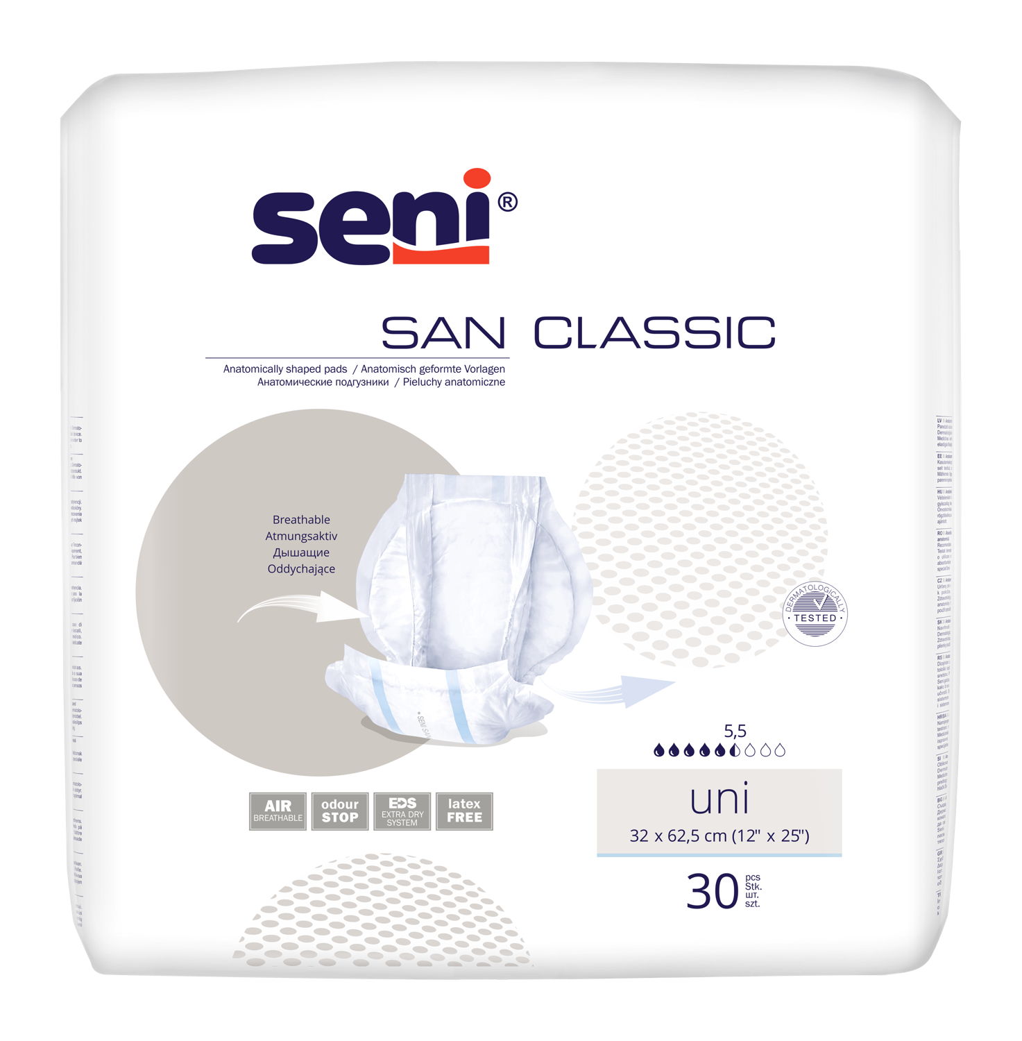Seni San Classic Uni 30 Stück