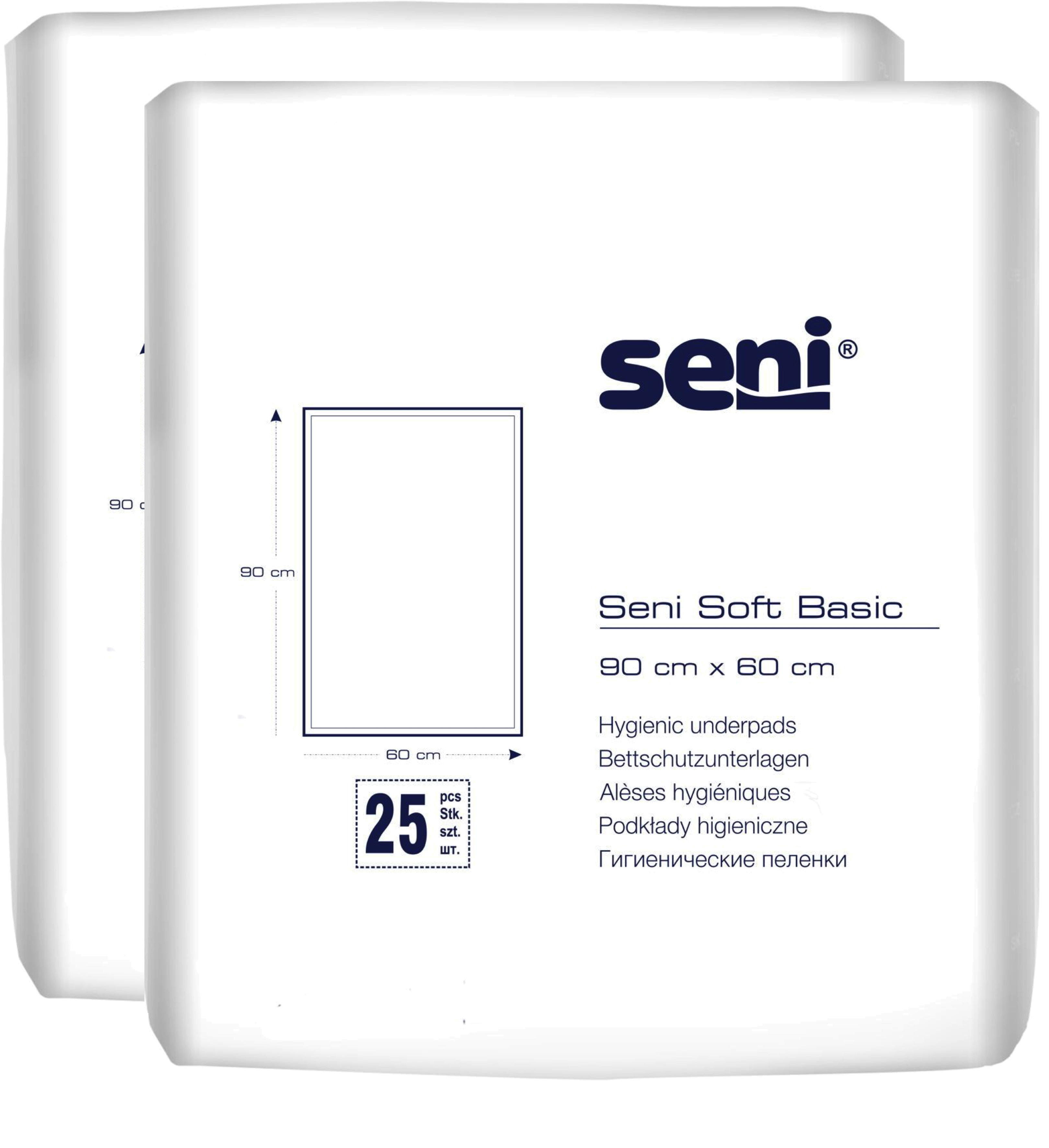 Seni Soft Basic 90x60 cm 50 Stück