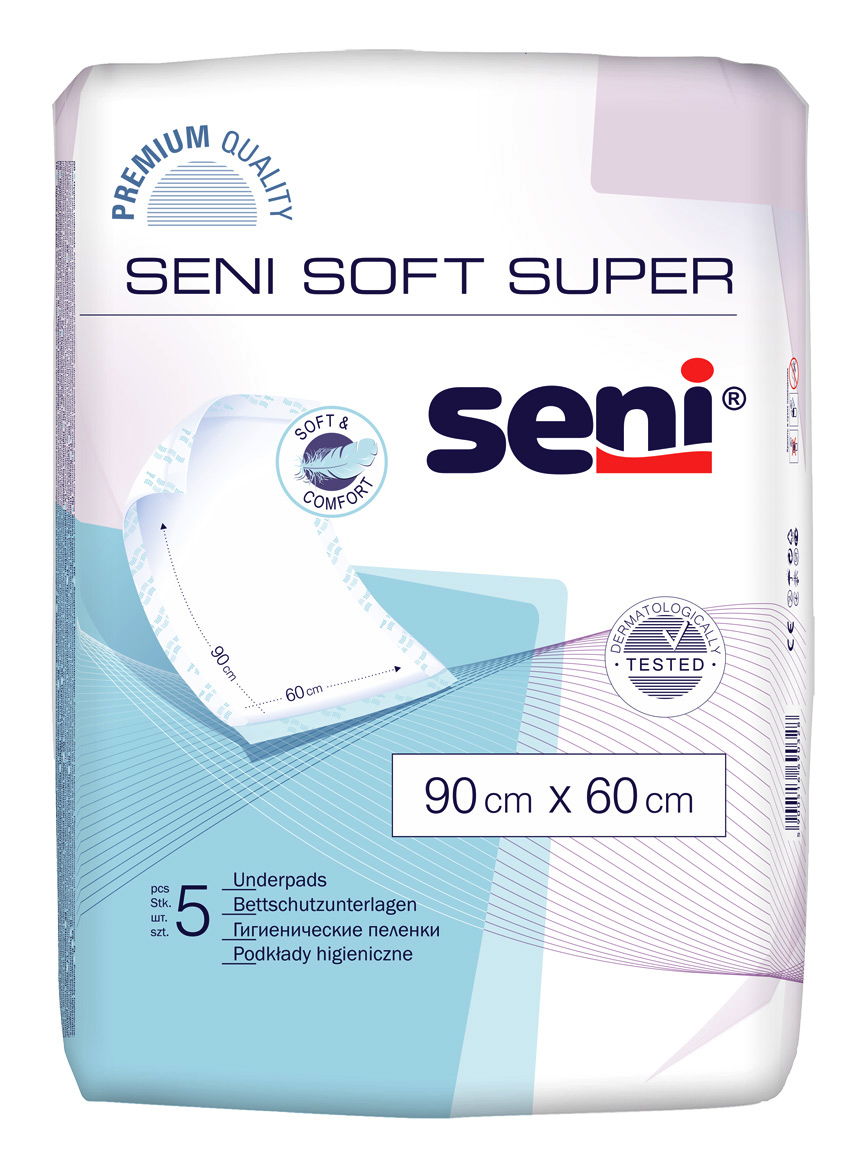 Seni Soft Super 90x60cm - 5 St.