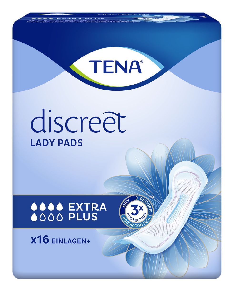 Tena Lady Discreet Extra Plus - 96 Stück (6x16 Stück)