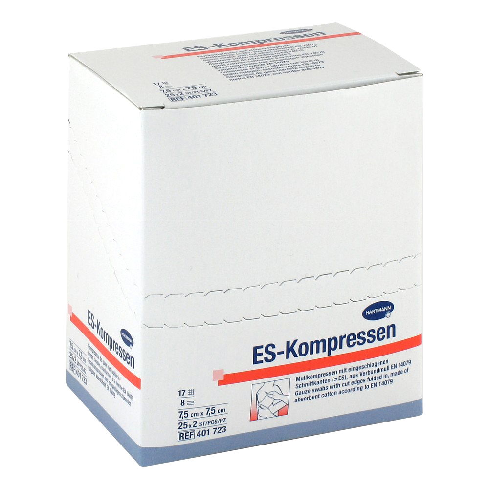 ES-Kompressen steril 8-fach 7,5x7,5cm